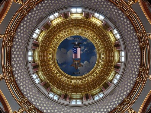 Picture of the Iowa Capitol rotunda