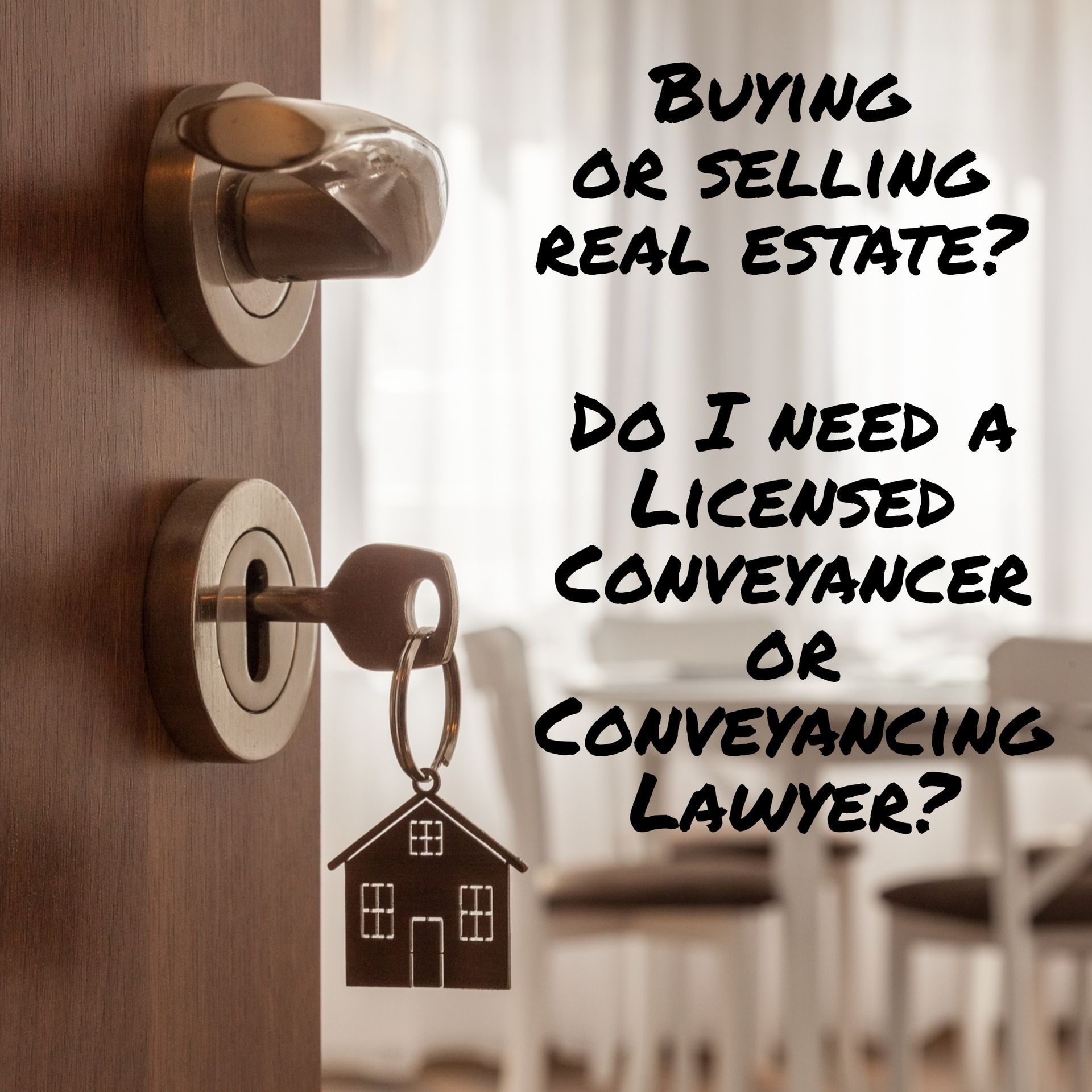 do i need a licensed conveyancer or a conveyancing lawyer