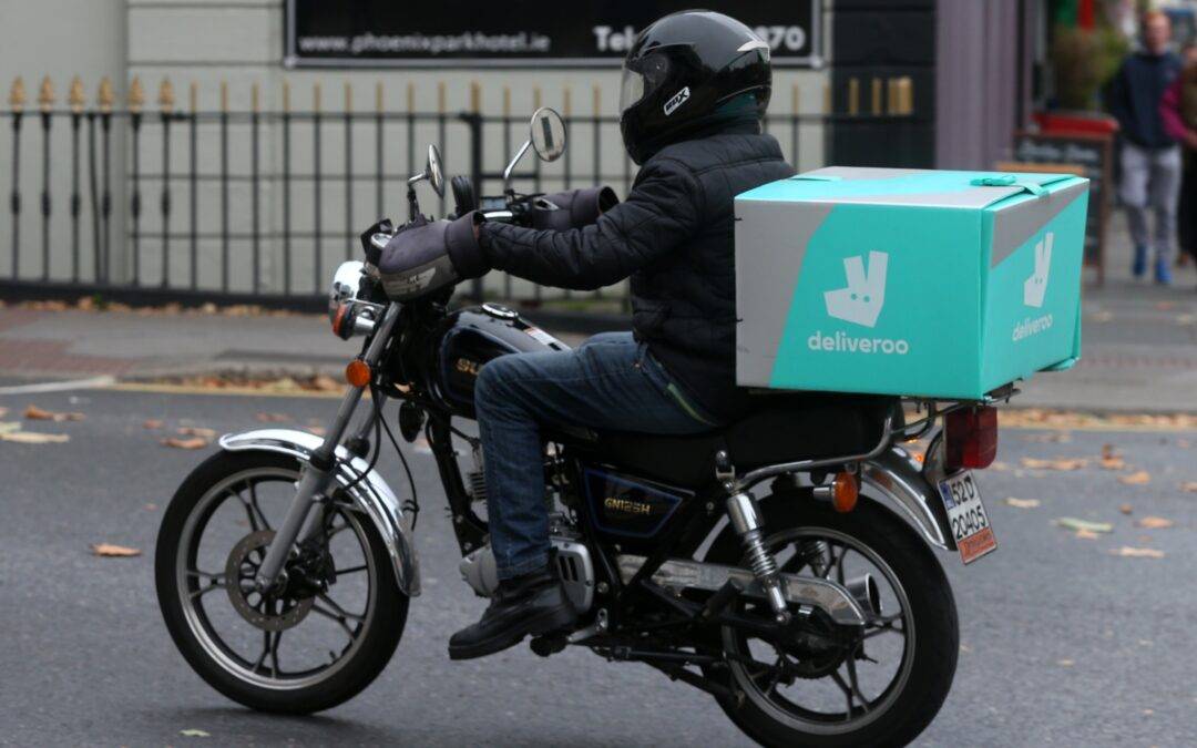 deliveroo motorbike