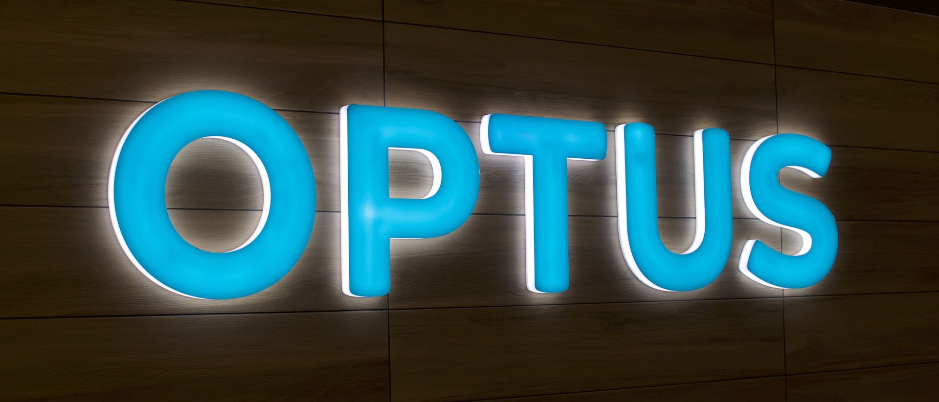 Optus signage