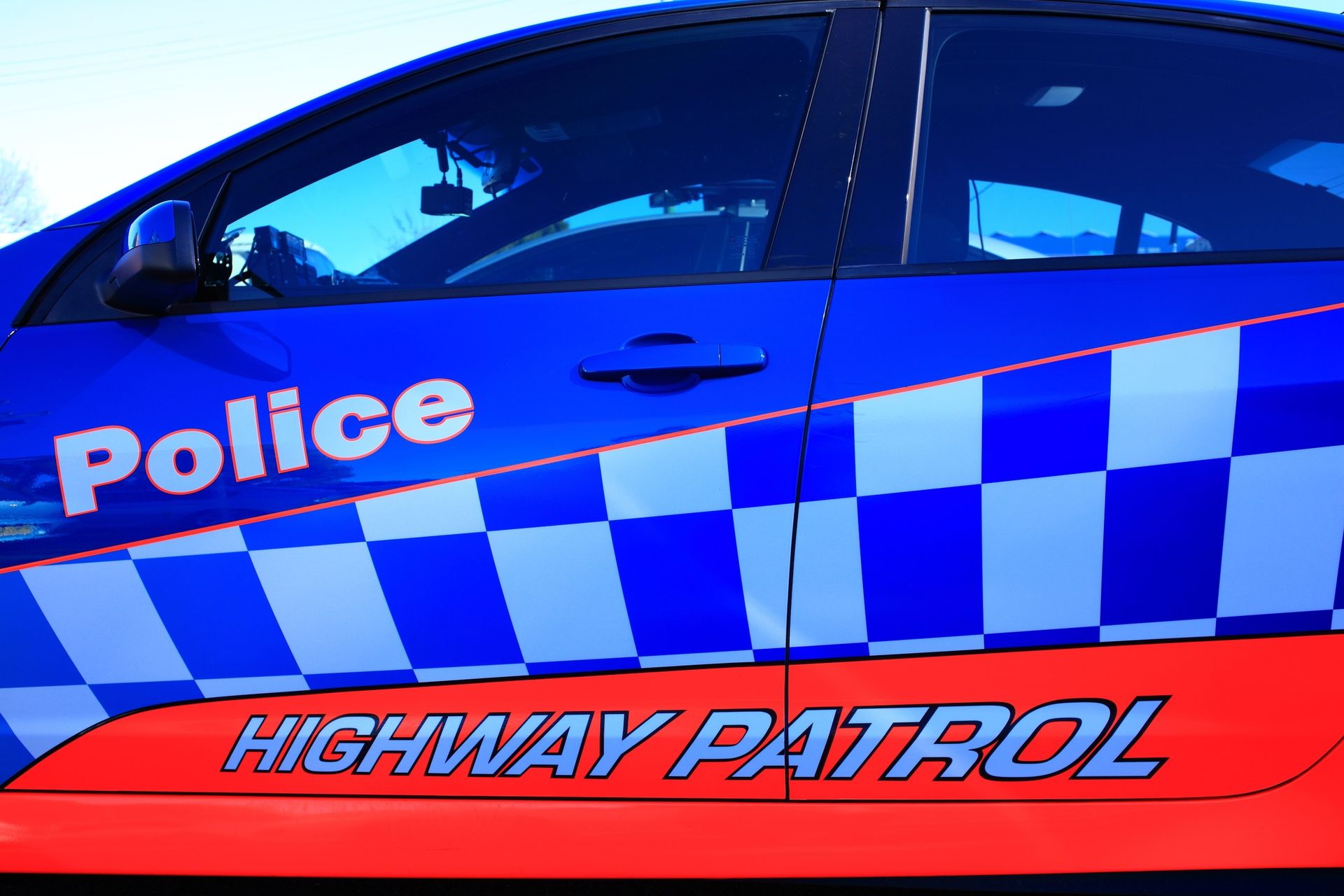 Police Car for Anzac Day 2024 Operation