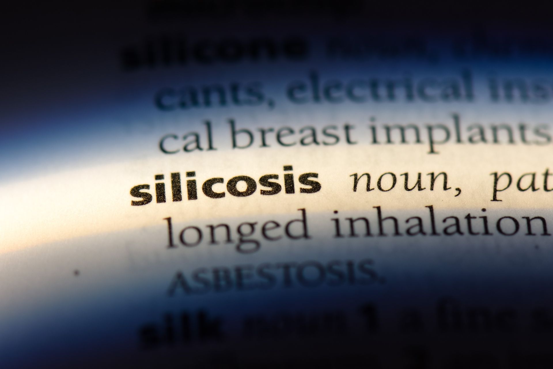silicosis definition in dictionary