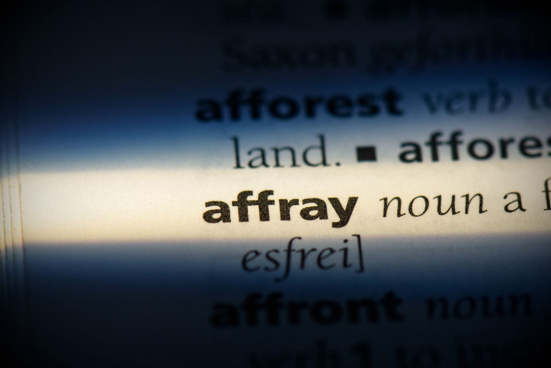 affray
