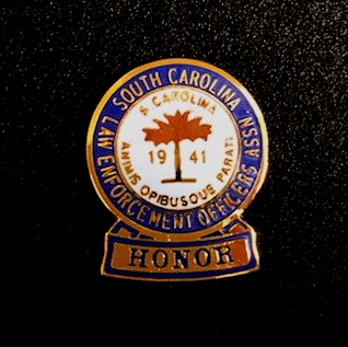 A south carolina law enforcement officers honor pin