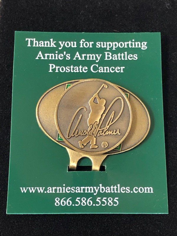 A thank you card for supporting arnie 's army battles prostate cancer