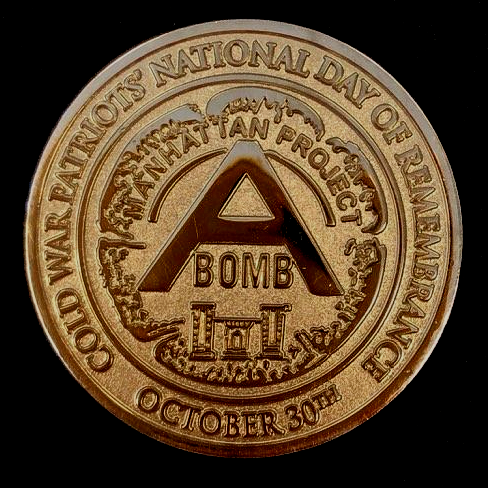 A gold coin commemorates the national day of remembrance