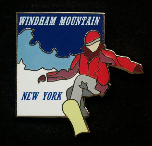 A picture of a snowboarder from windham mountain new york