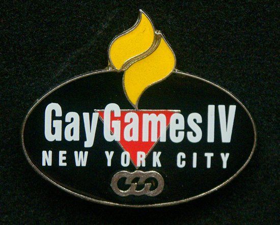 Gay Games IV New York City Pin