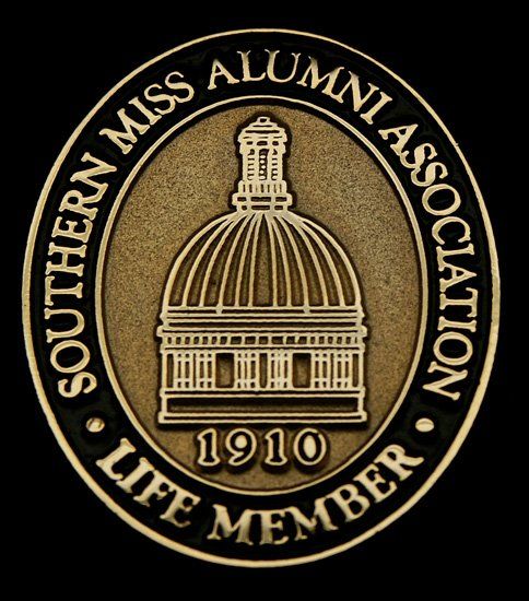 A southern miss alumni association life member coin