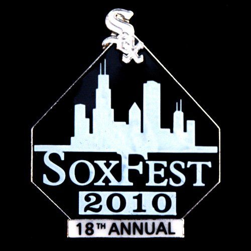 A logo for the 18th annual soxfest 2010