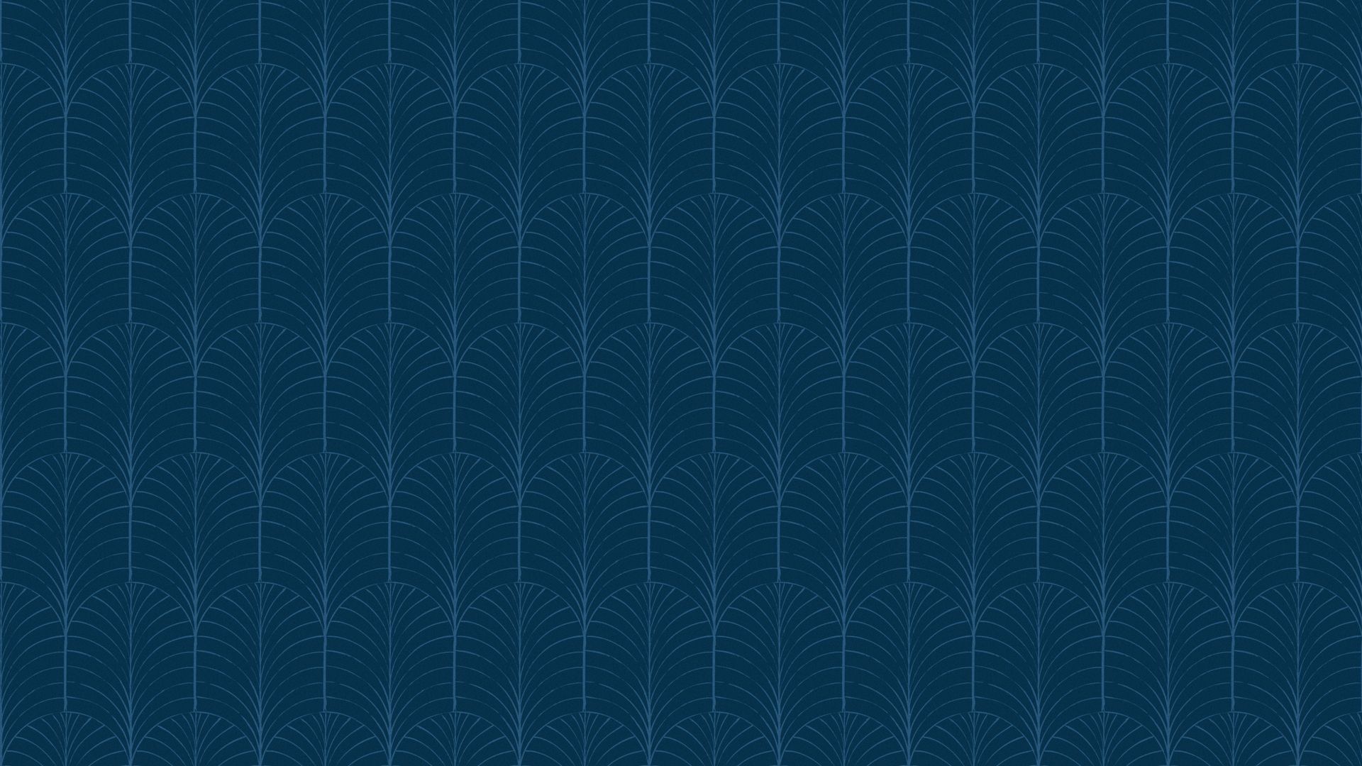 Dark blue geometric pattern with repeating curved line motif