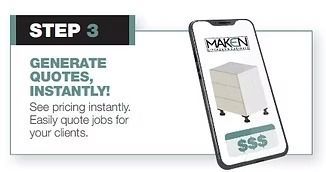 Step 3: Generate Quotes Instantly! — Maken Kitchens & Cabinets in Chinderah, NSW