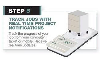 Step 5 Graphic: Phone Displays Project Updates With a 3d Model — Maken Kitchens & Cabinets in Chinderah, NSW