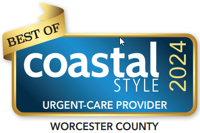 Best of Coastal Style Urgent Care Provider 2024 - Worcester County