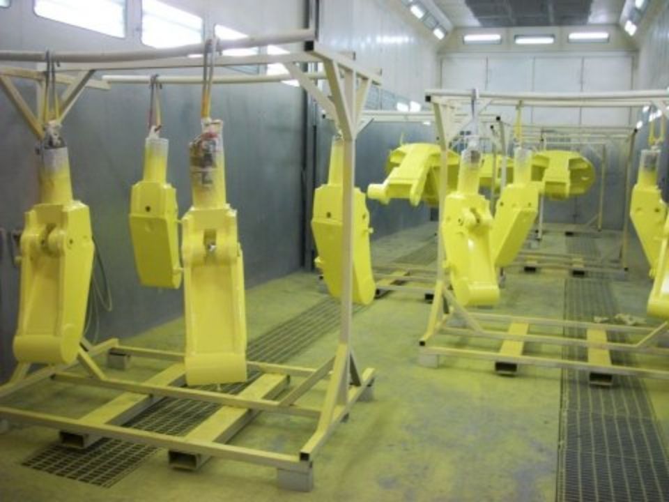 verniciatura in azienda