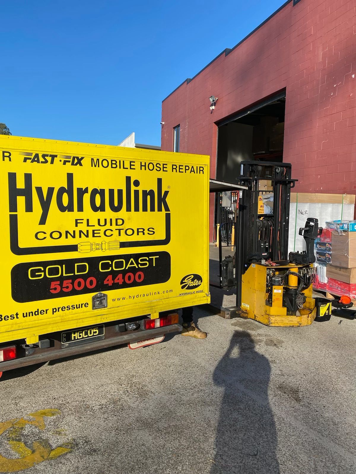 Hydraulink Fluid Connectors Truck — Gold Coast, QLD — Hydraulink