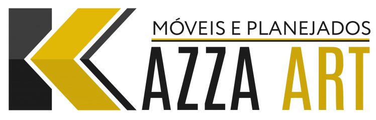 Um logotipo preto e amarelo para a arte kazza