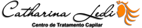 Um logotipo para catherine ledli centro de tratamento capilar