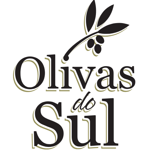 Um logotipo para olivas do sul com um ramo de oliveira