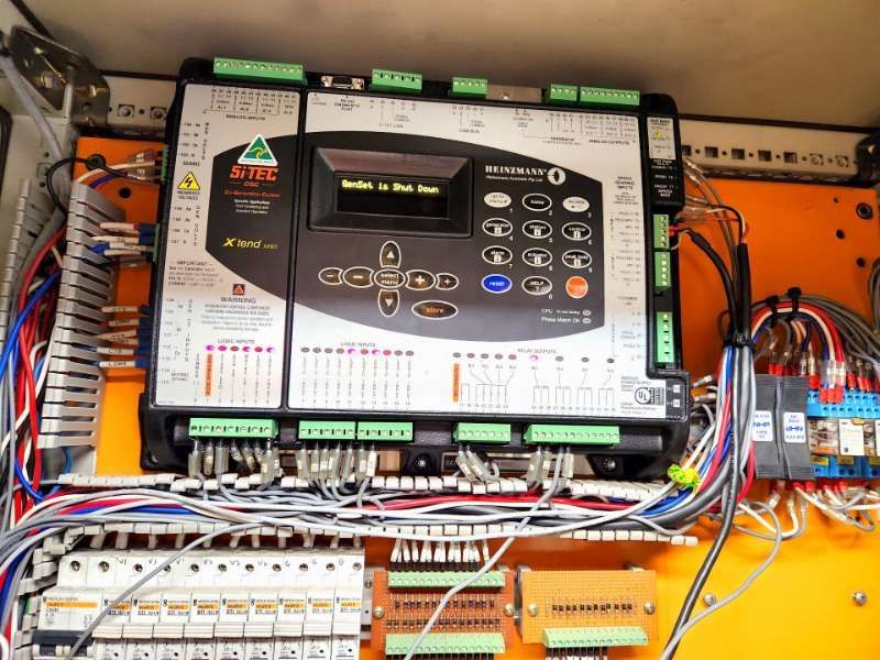 A Very Large Electrical Box With Lots Of Wires And Buttons — Great Energy in Portsmith, QLD