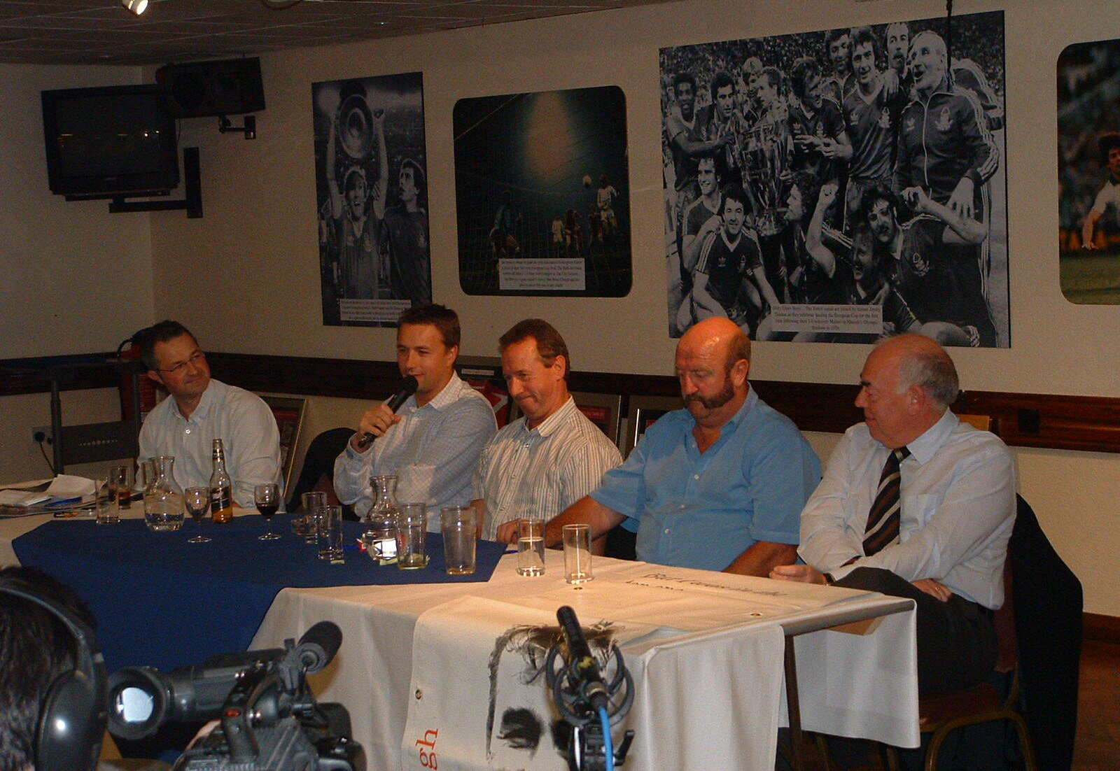 Legends Panel at the City Ground