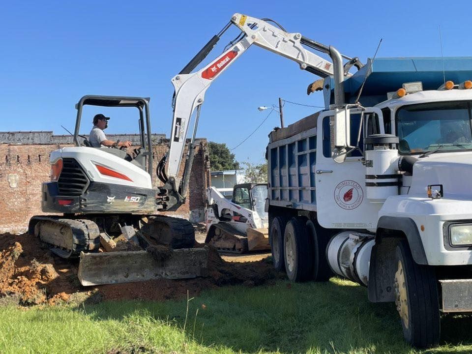 Bulldozer Erosion Excavation Paving Clearing Services Hattiesburg MS