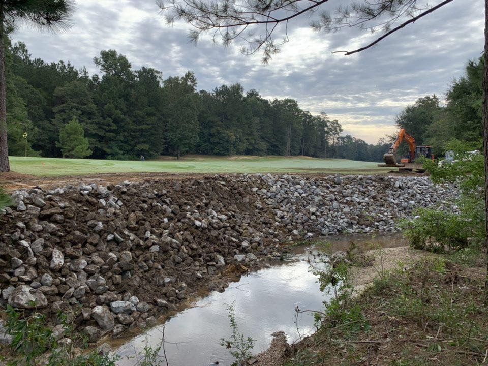 Bulldozer Erosion Excavation Paving Clearing Services Hattiesburg MS