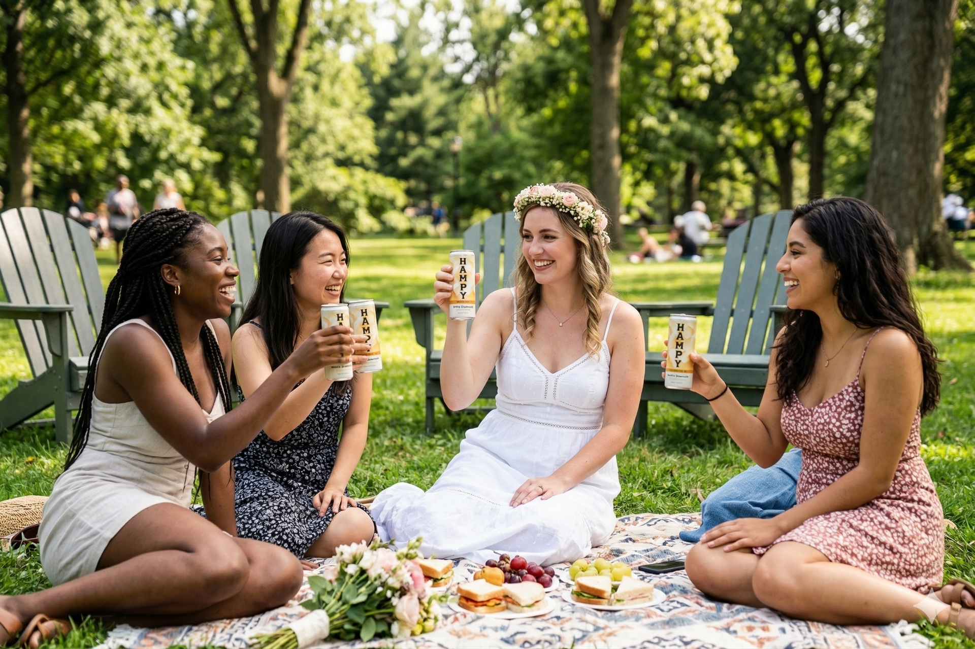 Brewing process: Liquid pouring into a large metal pot filled with grainy, beige mash, creating foam and steam.