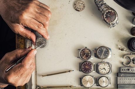 Watch Repair— Hand of a Man Repairing Watches in Palm Harbor, FL