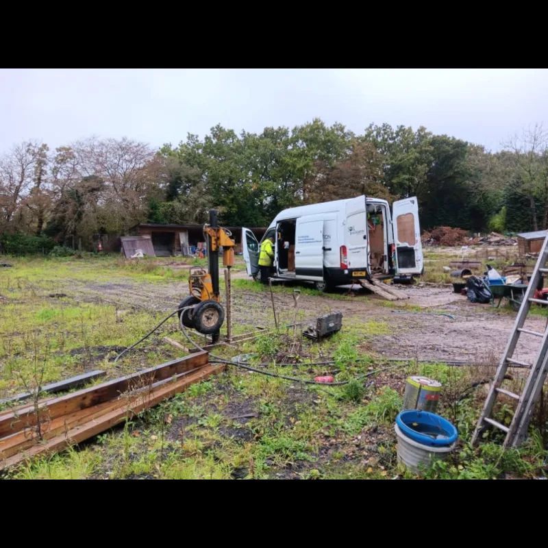 working on a percolation job
