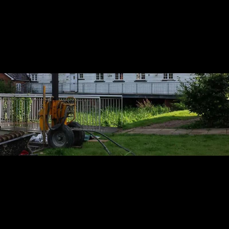 digger on site