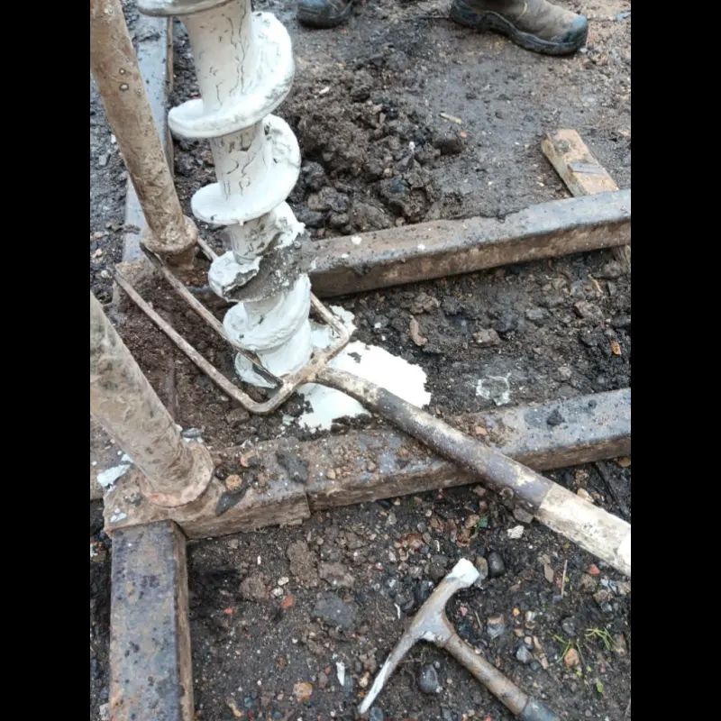 drill being used on earth