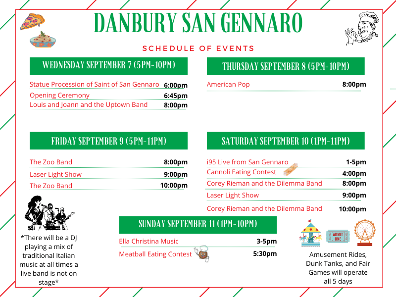 Danbury's first Feast of San Gennaro