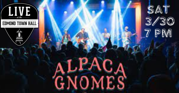 Alpaca Gnomes returns to Edmond Town Hall in Newtown on March 30, 2024.