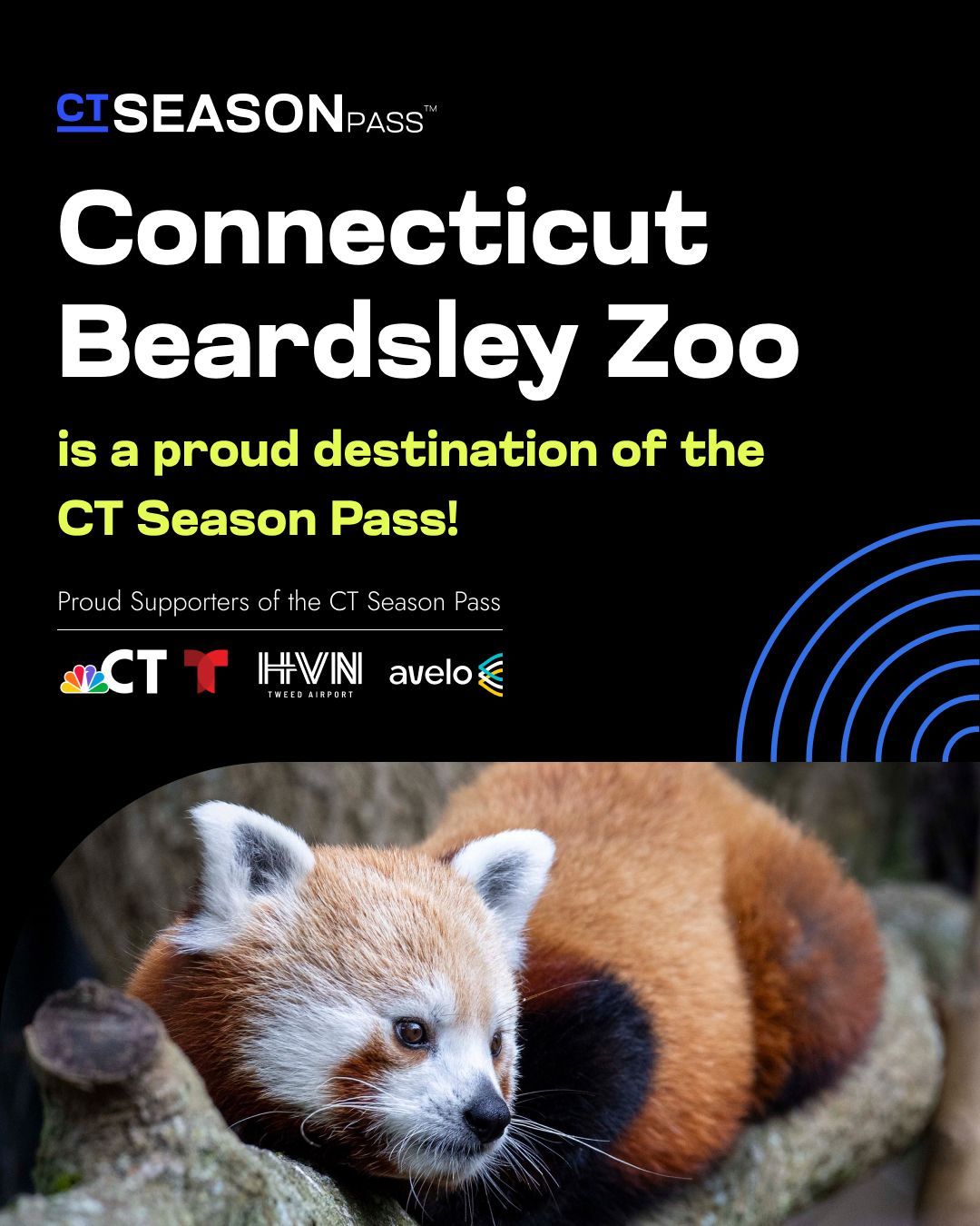 Beardsley Zoo is now part of the CT Season Pass!