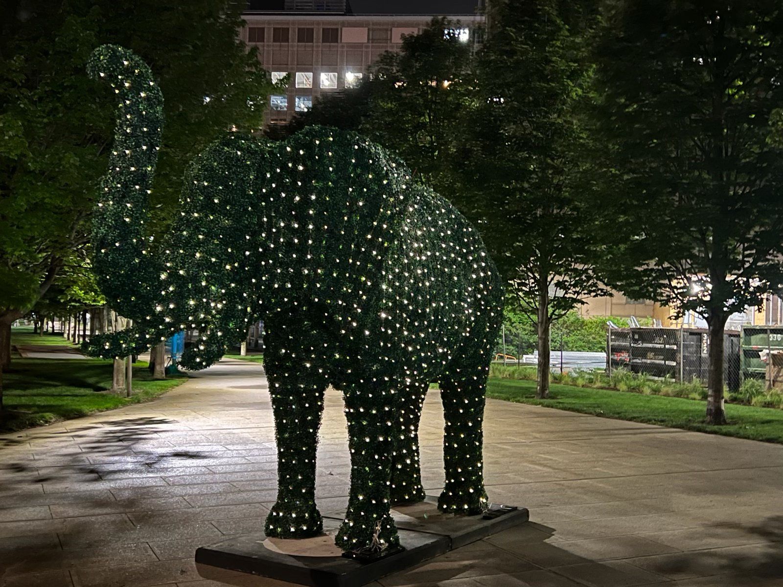 HedgeFun in Stamford Downtown:  Art in Public Places- 16 Topiaries Now on Display