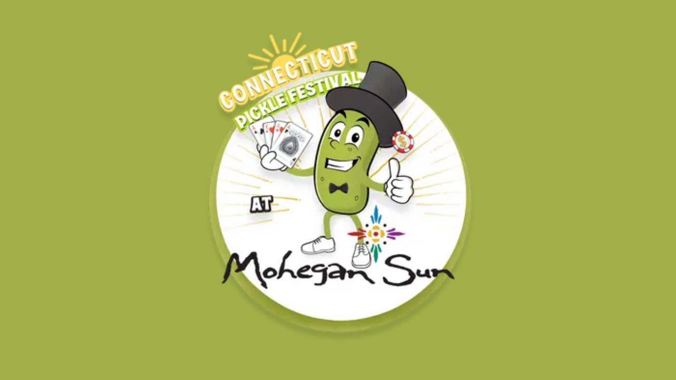 Logo for CT Pickle Festival Mohegan Sun