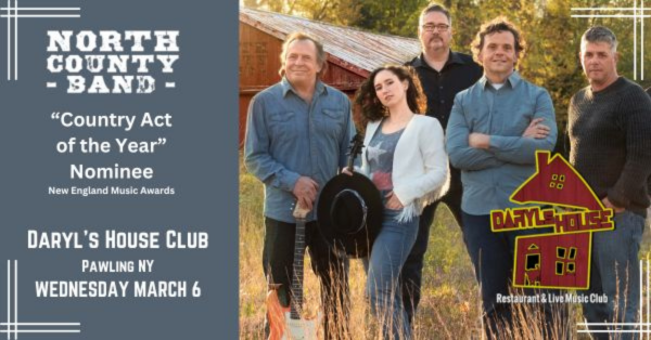 North County Band returns to Daryl's House on March 6.