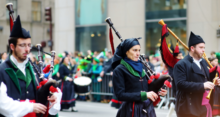 st patricks day parade fairfild