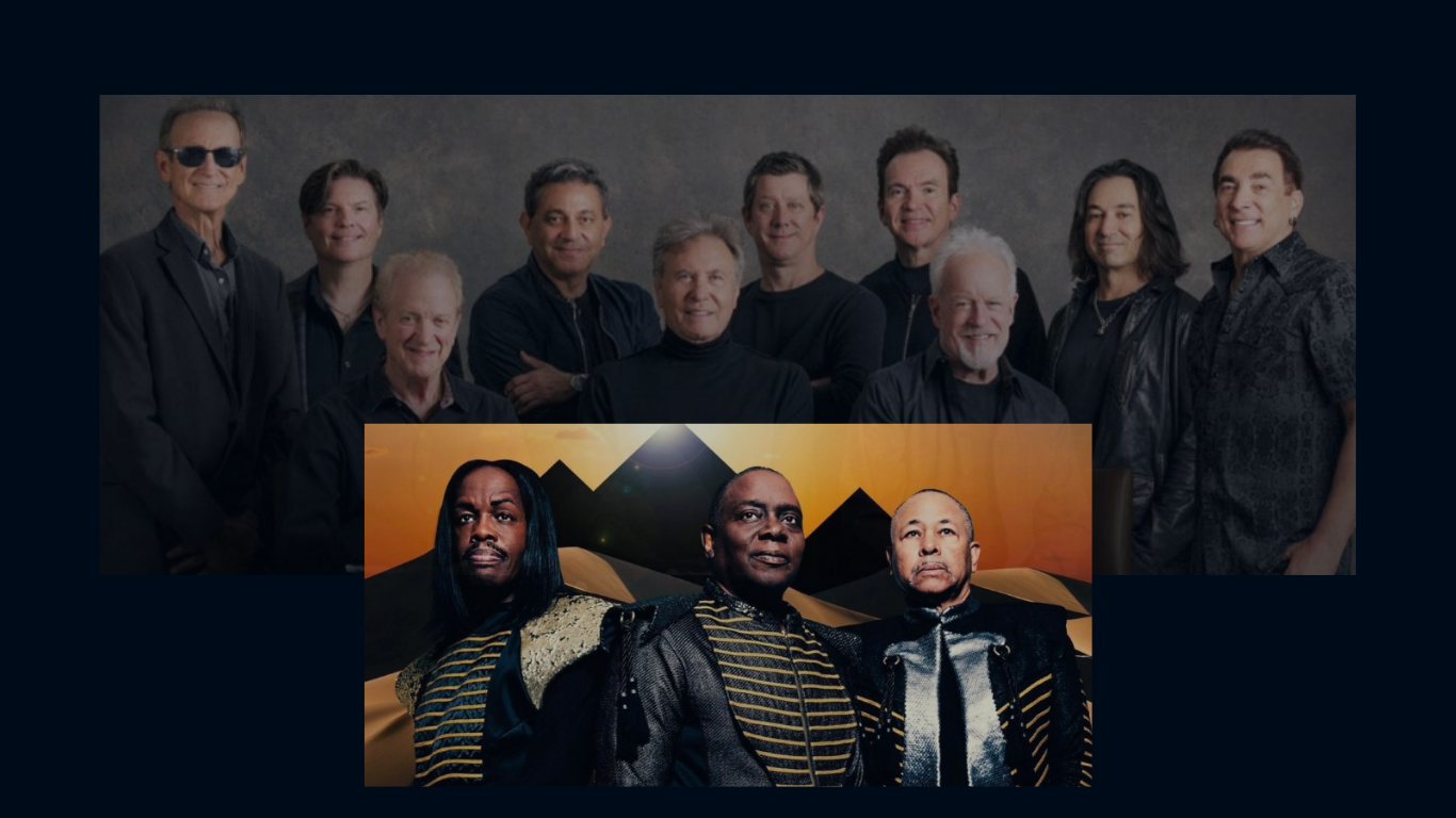 Kicking Off an Amazing Week of Concerts and Shows is Chicago and Earth, Wind & Fire at Hartford HealthCare Amphitheater tonight at 7:30 pm!