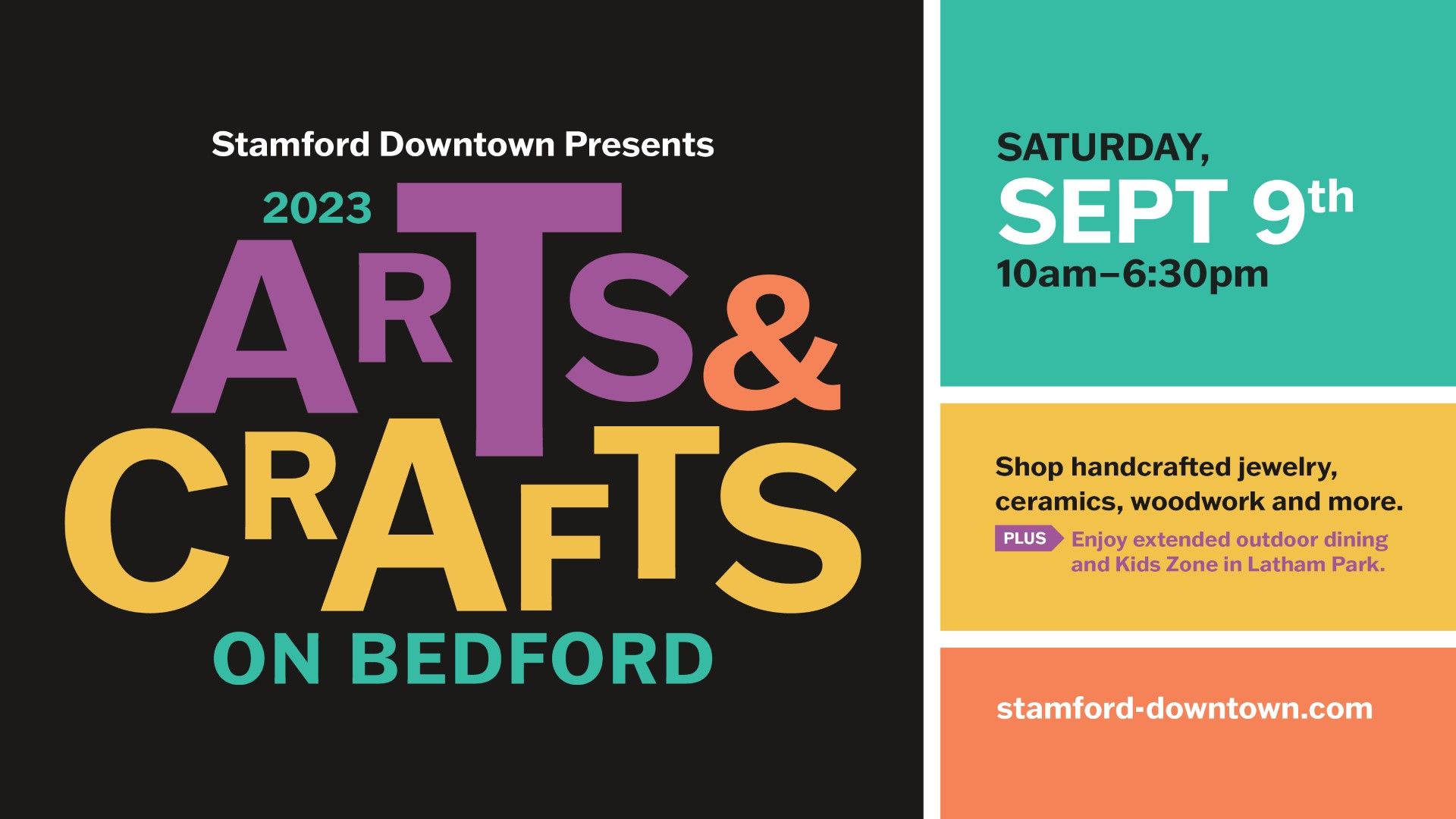 Arts & Crafts on Bedford, Saturday, September 9, 2023.