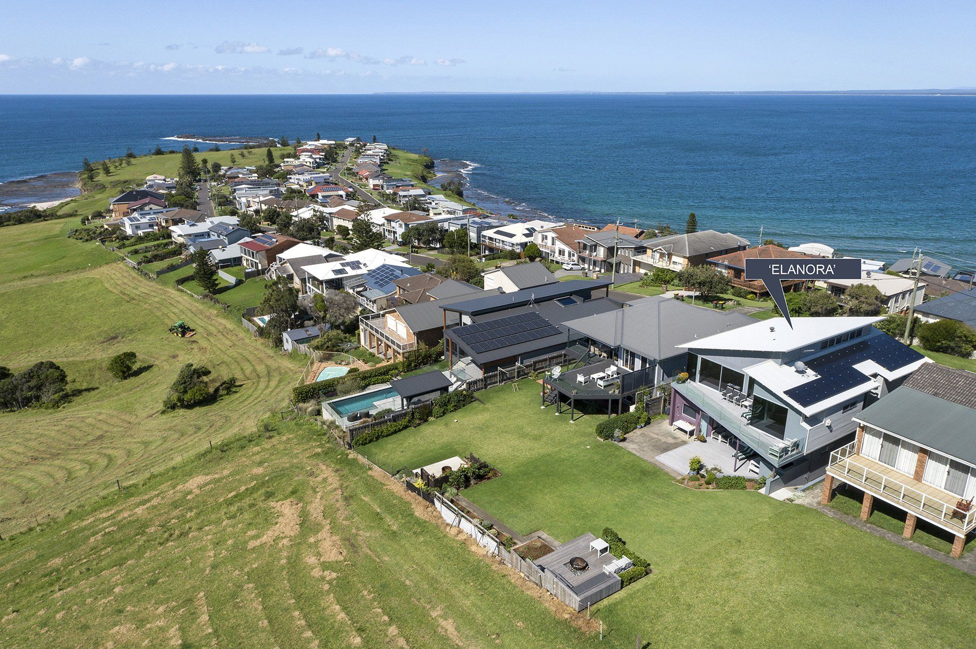 aerial view of Elanora Gerroa part 2