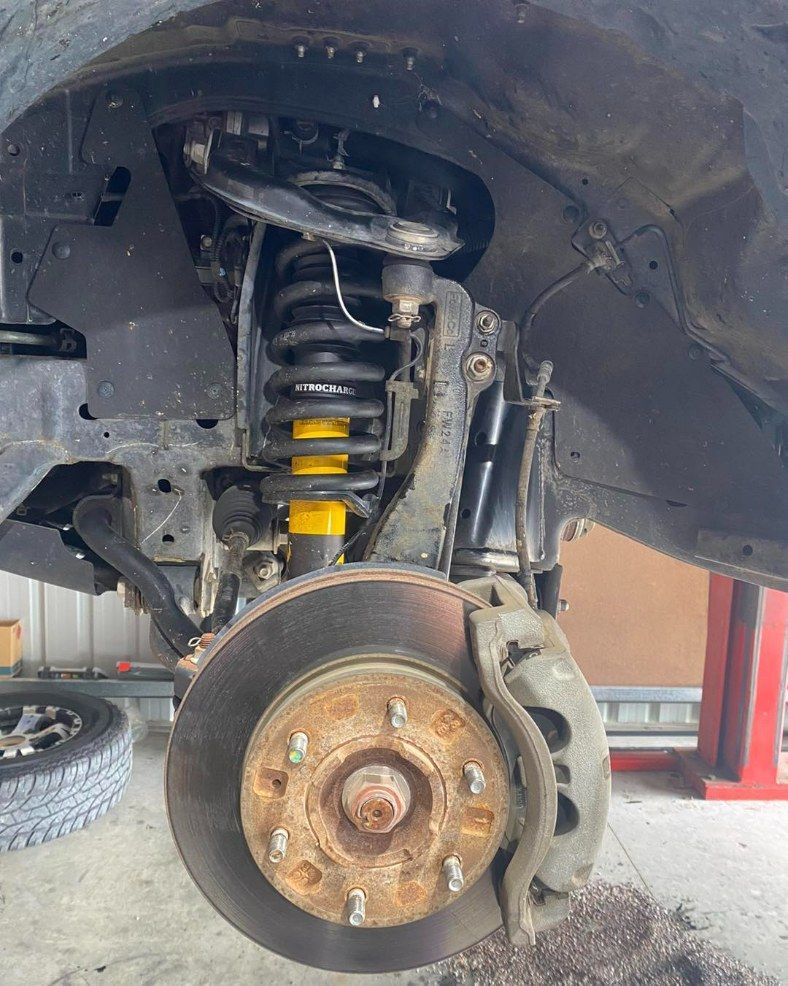 A Front Suspension System of a Vehicle — I & J Mechanical in Deeragun, QLD