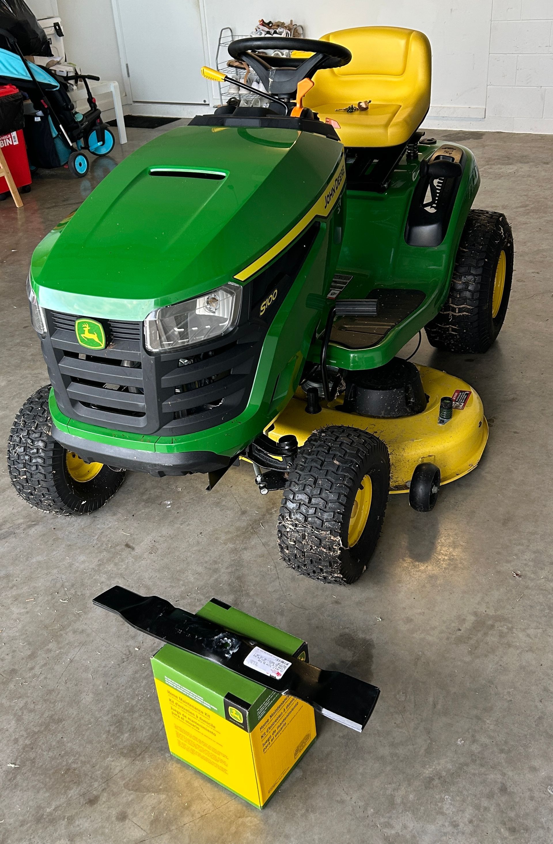 Yellow Mini Excavator With Black Seat — I & J Mechanical in Deeragun, QLD