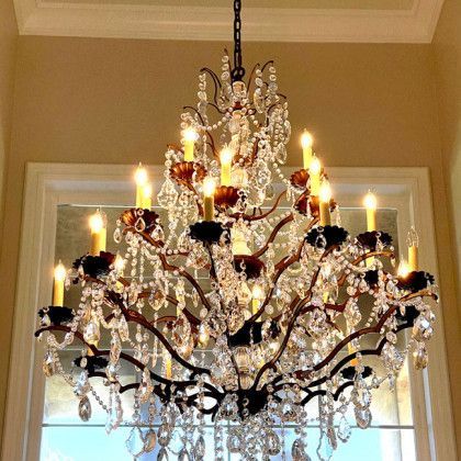 Chandelier and Mirror Cleaning