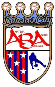 Westwood Baseball League logo with text and crossed bats and a baseball graphic.