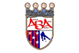 Kansas City Amateur Baseball Association logo with crossed bats and a baseball graphic.