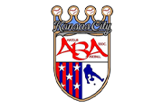 Kansas City Amateur Baseball Association logo with crossed bats and a baseball graphic.