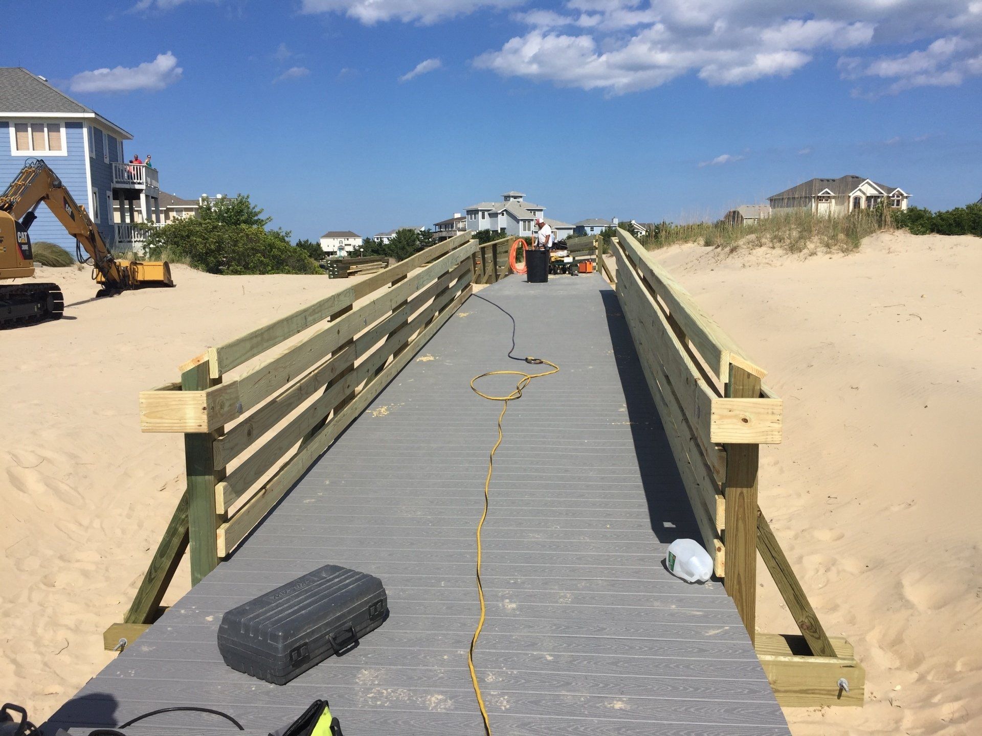Perch Dune Walkway built by Patterson Homes & Construction in the Outer Banks of North Carolina