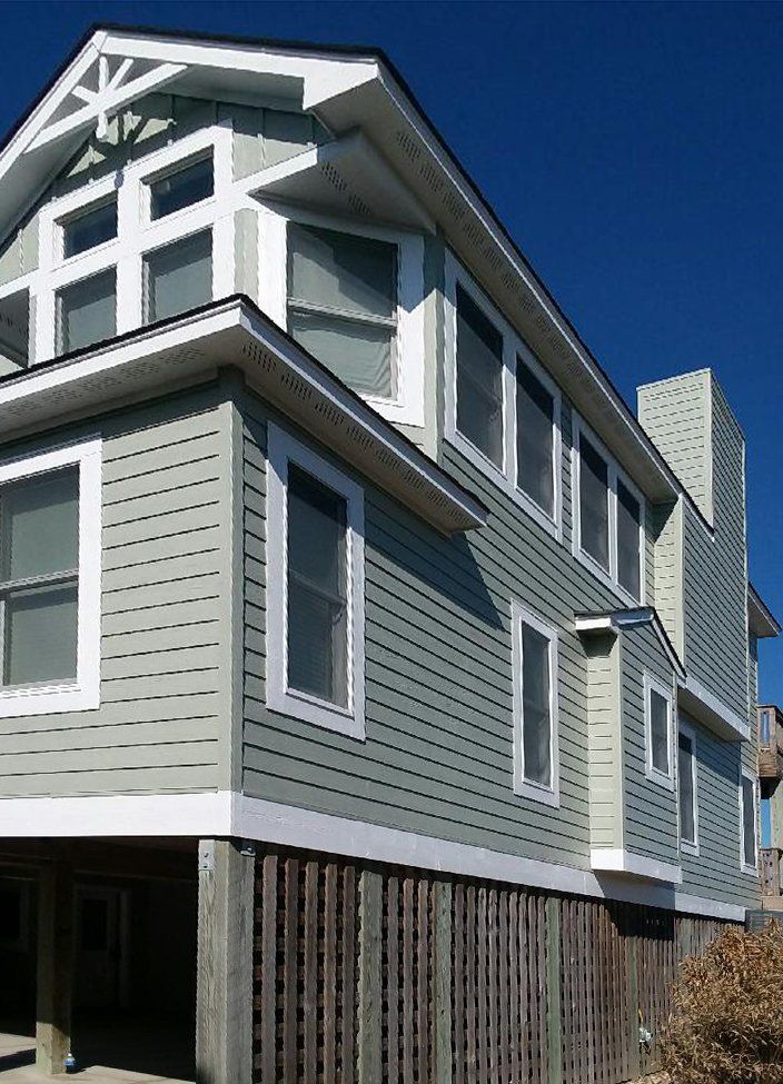 whole home exterior painting corner